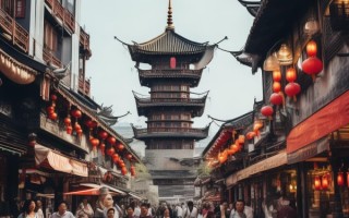 宜兴商贸城，历史与现代并存的精彩景象