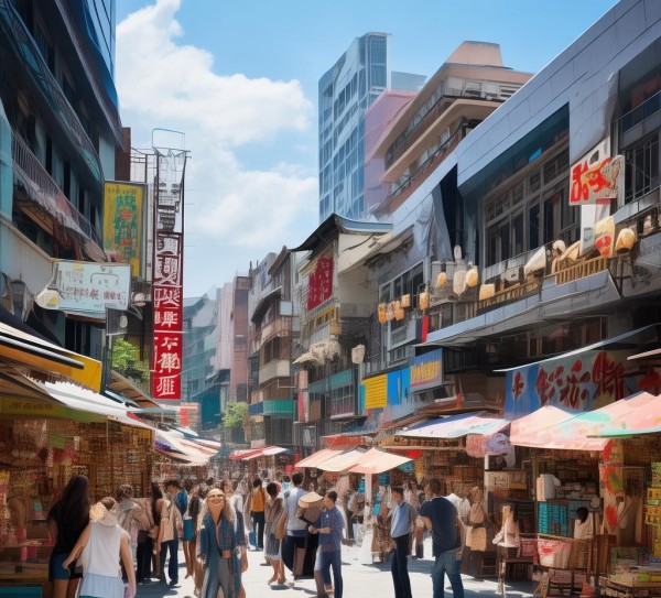 新港商贸城,商业活力与文化交融的完美结合 新港商贸城,商业活力与文化交融的完美结合